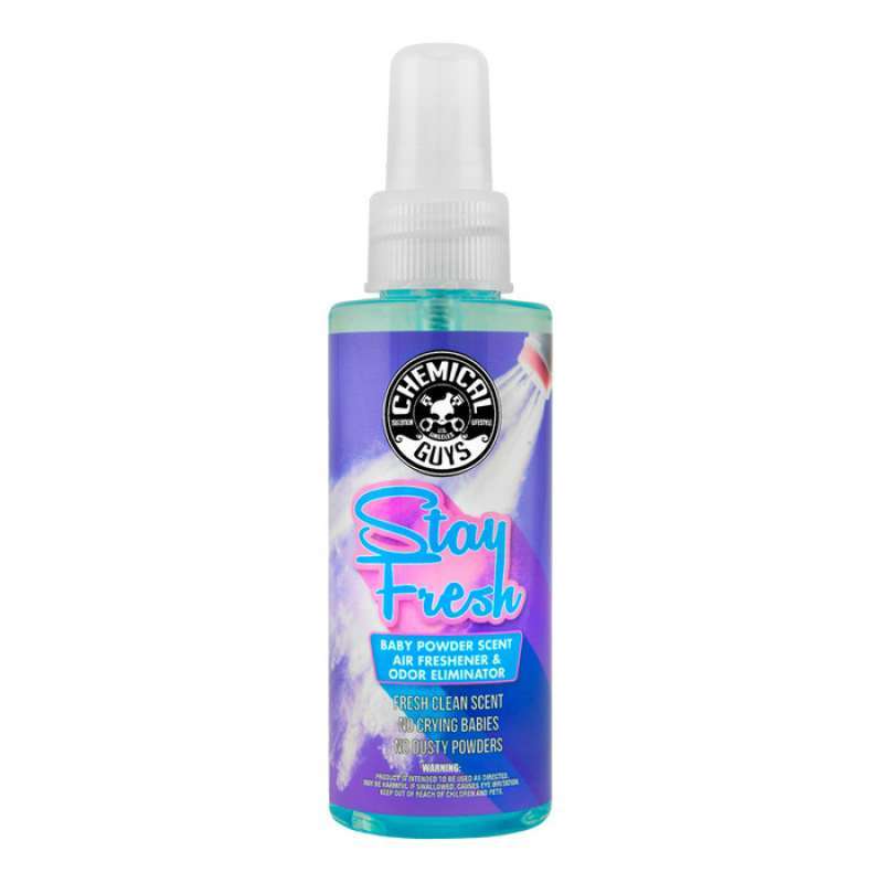 Promo Chemical Guys Stay Fresh Baby Powder Air Freshener & Odor