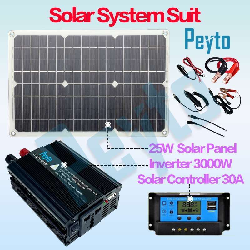 Jual Daya Puncak 3000W Modified Sine Wave Inverter Frekuensi Tinggi