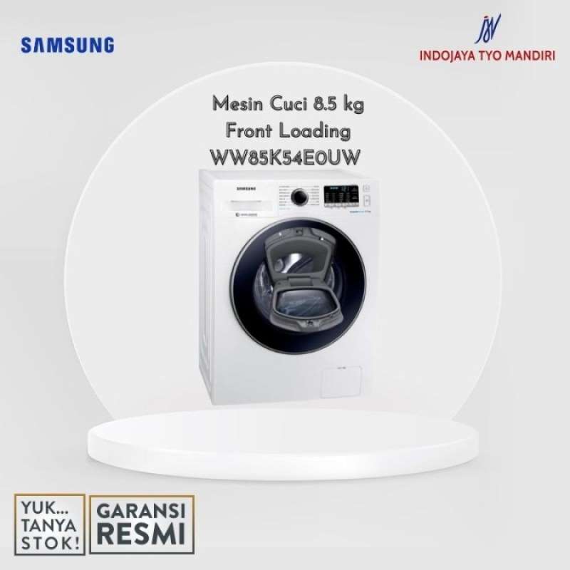 Promo Samsung WW85K54E0UW Mesin Cuci [8.5 kg/ Front Loading] Diskon 23 di Seller Grock Store
