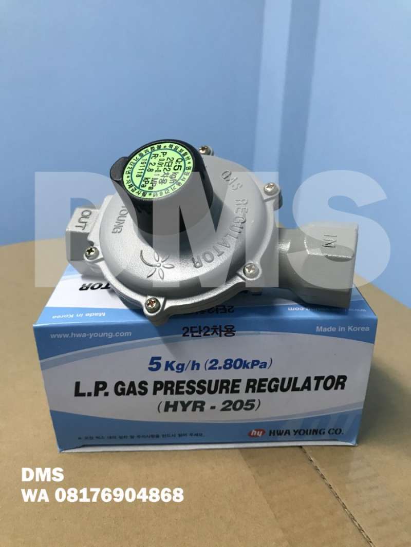 Promo Regulator Hwa Young Low Pressure 5 kg Diskon 23 di Seller