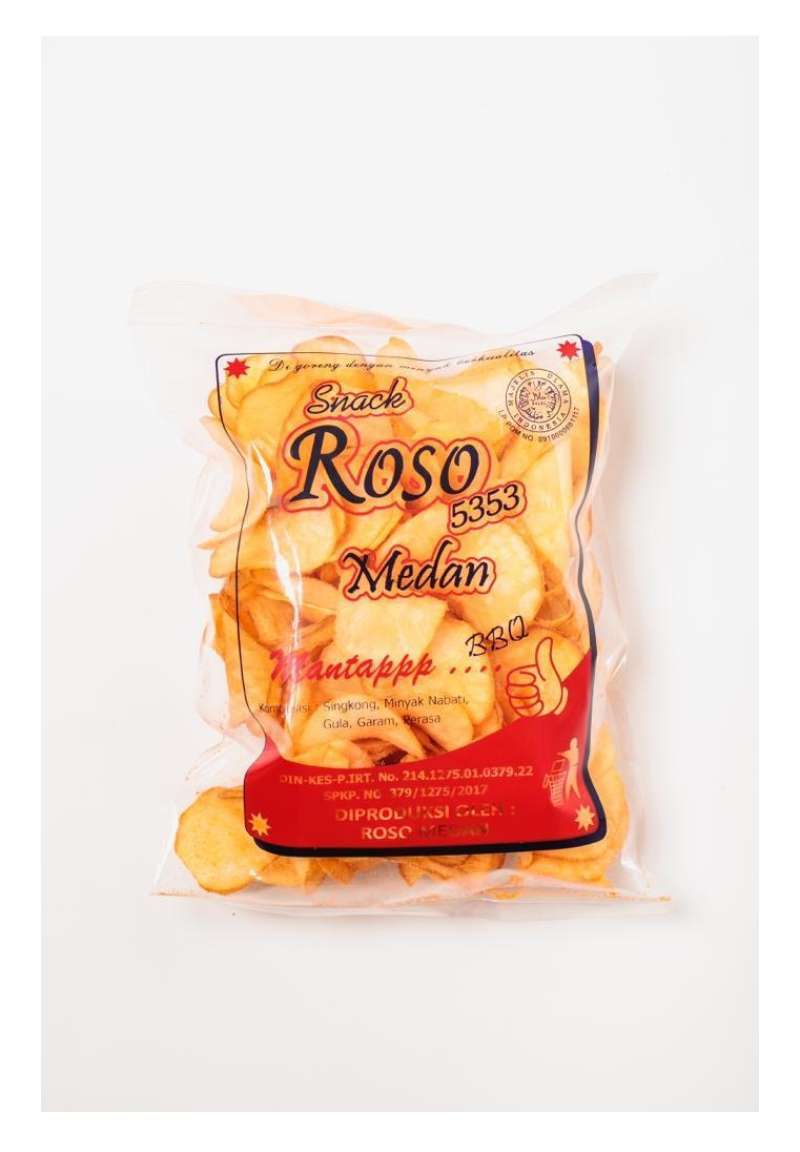 Jual SNACK ROSO OFFICIAL Keripik Ubi BBQ [500g] di Seller SNACK ROSO ...
