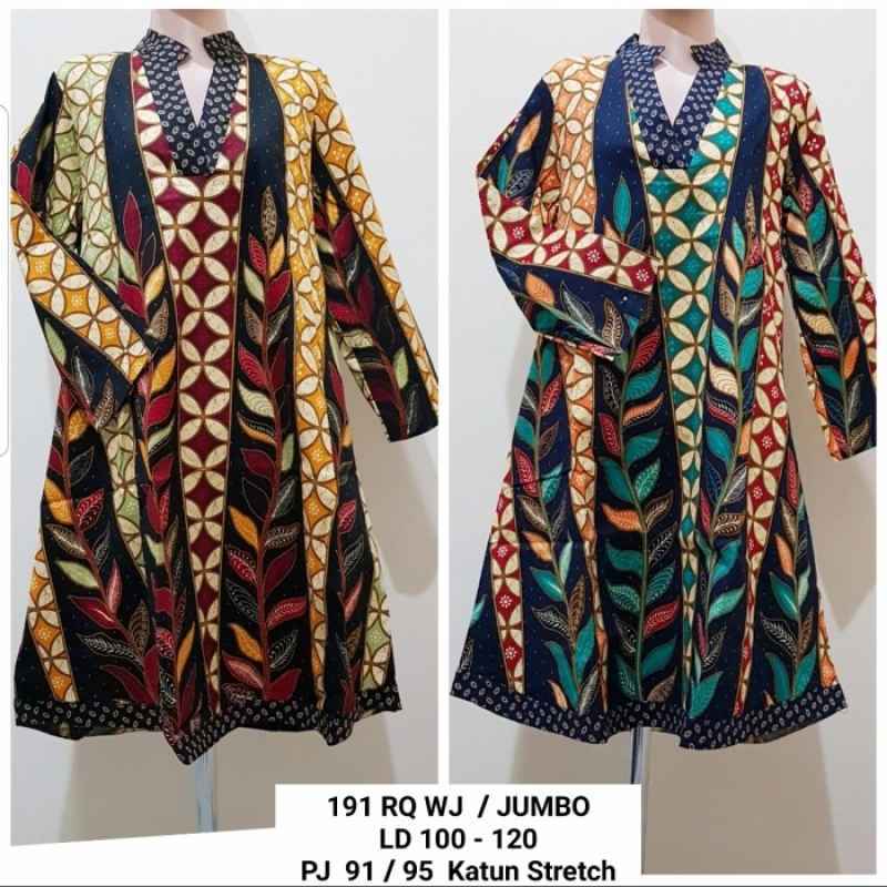 Jual Tunik batik modern / dress batik hijab / batik tunik di Seller Tokolaku88 Kota Jakarta