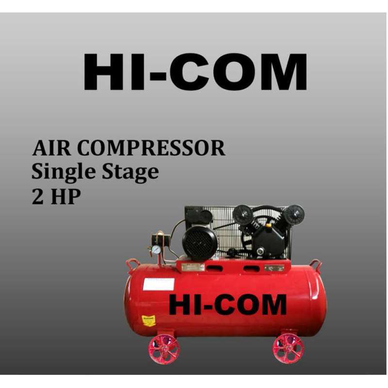 Jual HI-COM 2 HP 1 Phase Air Compressor - RED di Seller NO DOUBT SMART ...
