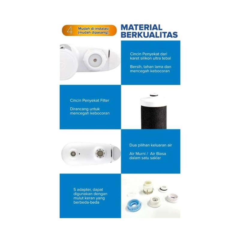 Jual Unilever Tap Water Purifier Aksesoris Penyaring Air Putih Di