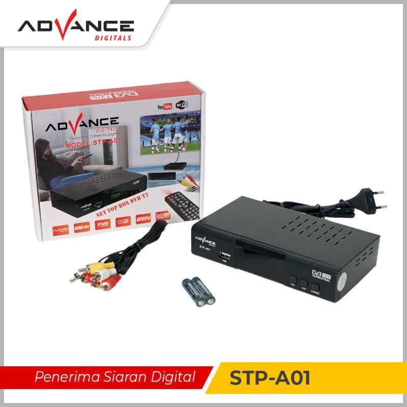 Promo Advance STB Set Top Box TV Digital Receiver Penerima Siaran Full
