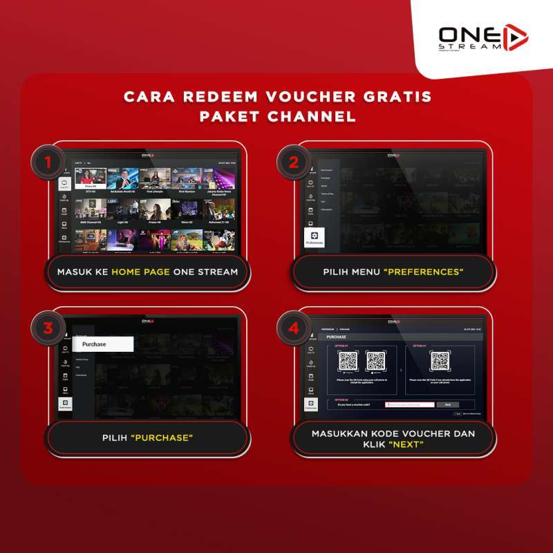 Jual Smart Box Tv One Stream - Paket 12 Bulan Di Seller First Media ...