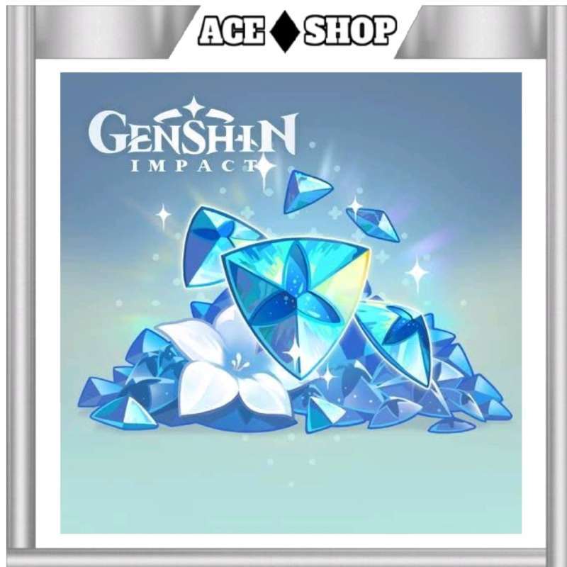 Jual Top Up Genesis Crystal/ Blessing Moon Genshin Impact di Seller ACE