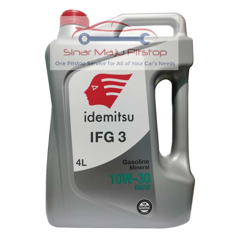 Promo IDEMITSU 10W-30 SM/CF 4 Liter - Oli Pelumas Mesin Mobil FORMULASI ...