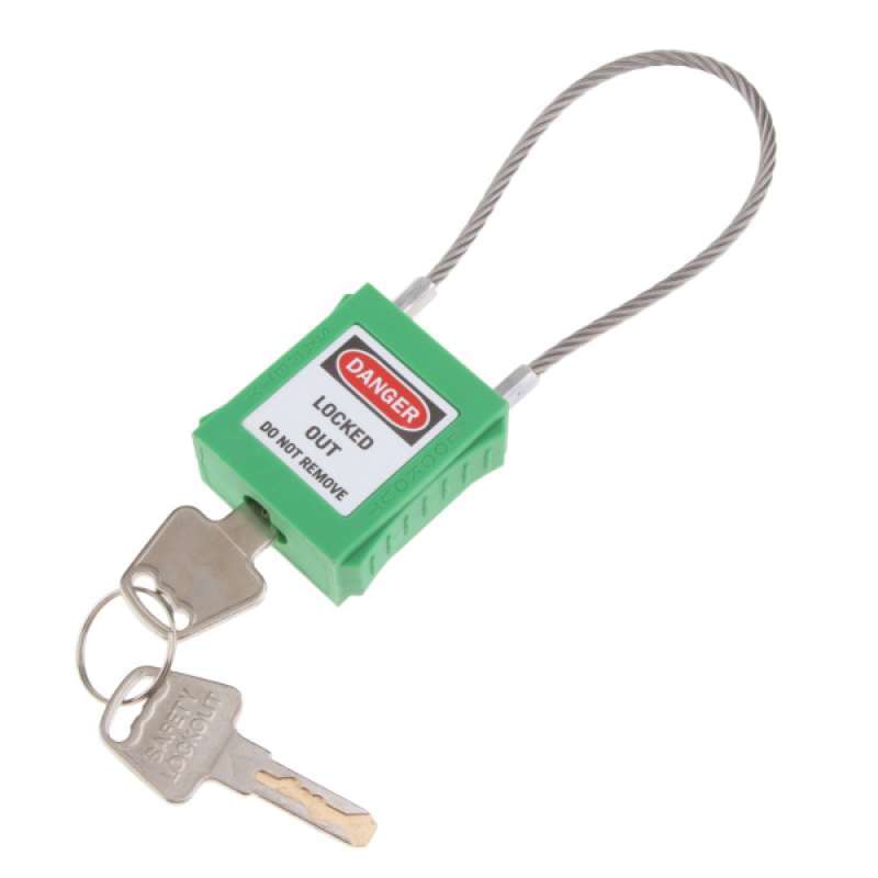 Jual Stainless Steel Pvc Curved Safety Mooring Rope Lockout Padlock ...