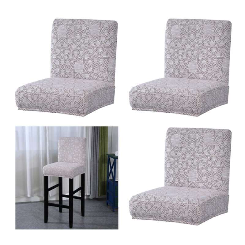 Jual 3x Spandex Dining Room Chair Covers Stretch Bar Counter Stool