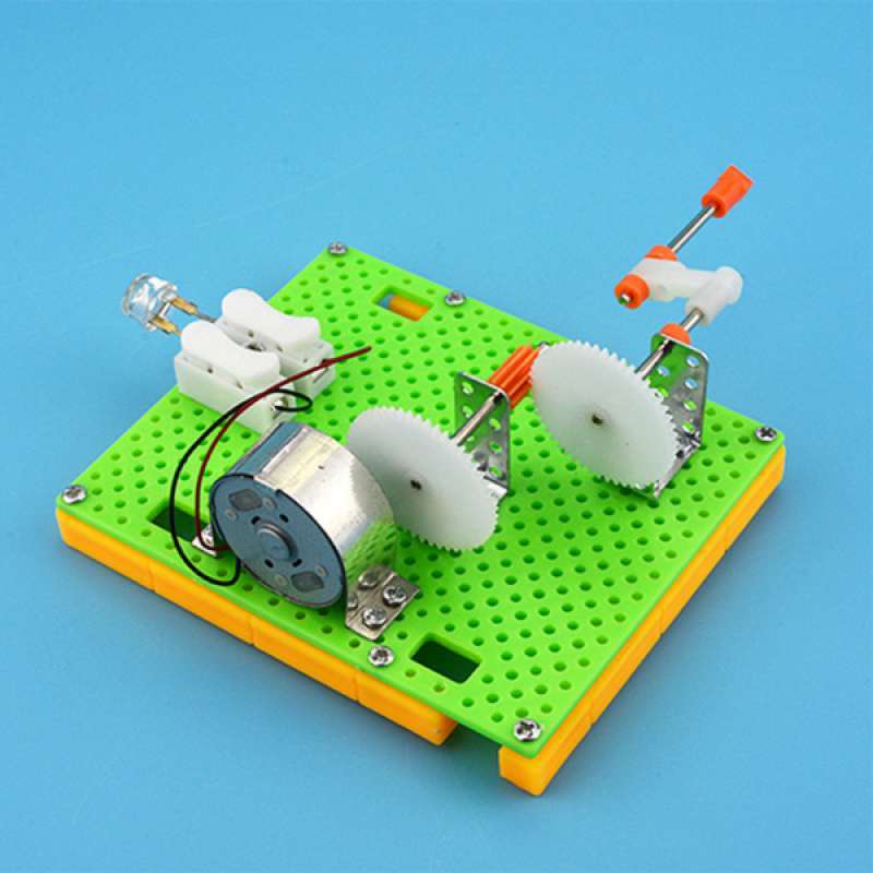 Jual Kids Adults Electronic Toy Hand Crank Generator Physics Experiment