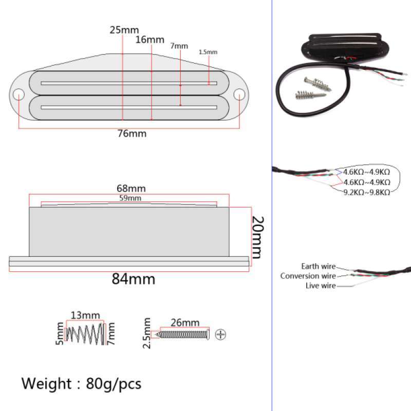 Double Humbucker Wiring Diagram - 2 Humbuckers 1 Volume 1 tone Best Of