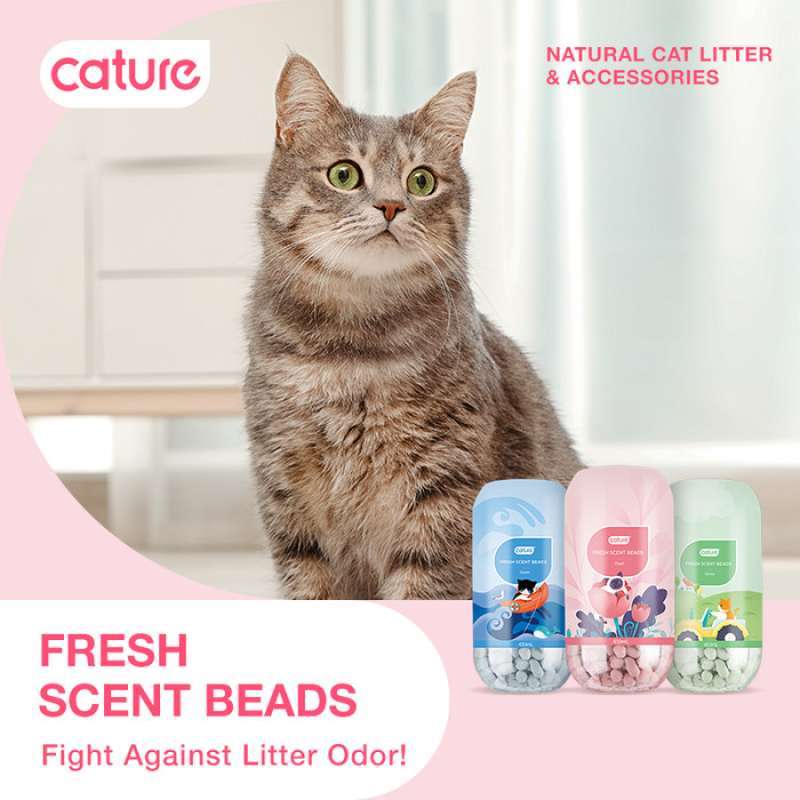 Promo Cature Cat Litter Deodorizer/ Pewangi Pasir Kucing Diskon 33 di