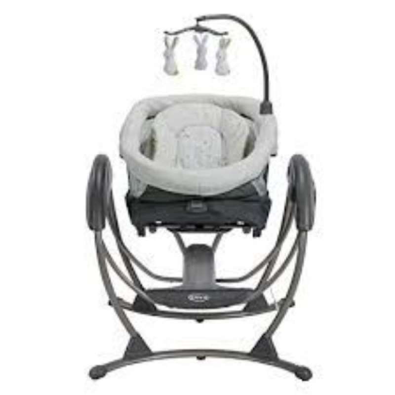 Jual Graco Dream Glider Seat & Sleeper Rascal Grey di Seller