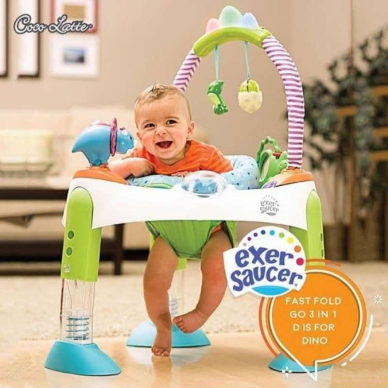 Promo Evenflo Exersaucer Dino / Pengganti Baby Walker Diskon 23 di
