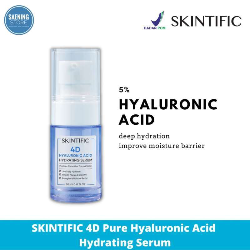 Promo SKINTIFIC 4D Pure Hyaluronic Acid Hydrating Serum Glowing Mist