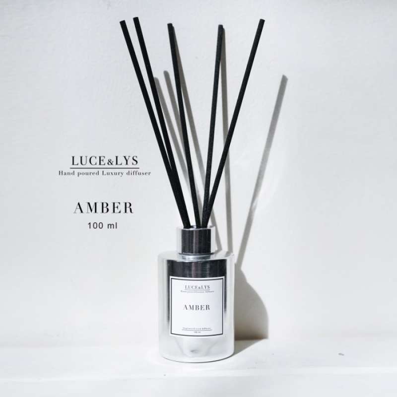 Promo Luce And Lys Reed Diffuser Amber Pengharum Ruangan Diskon 35