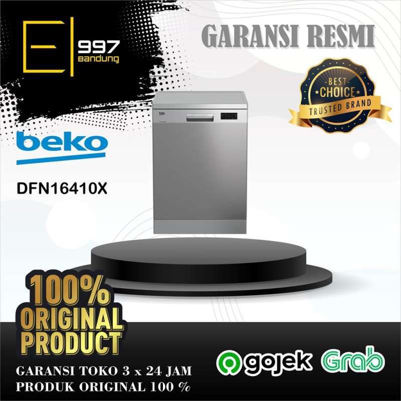 Promo DISWASHER BEKO DFN16410X / DFN 16410X , MESIN CUCI PIRING Diskon