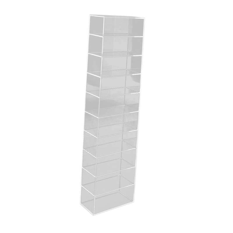 Promo Clear 1/64 Model Car Display Case Display Rack Showcase for Toys 10 Grids Diskon 23 di