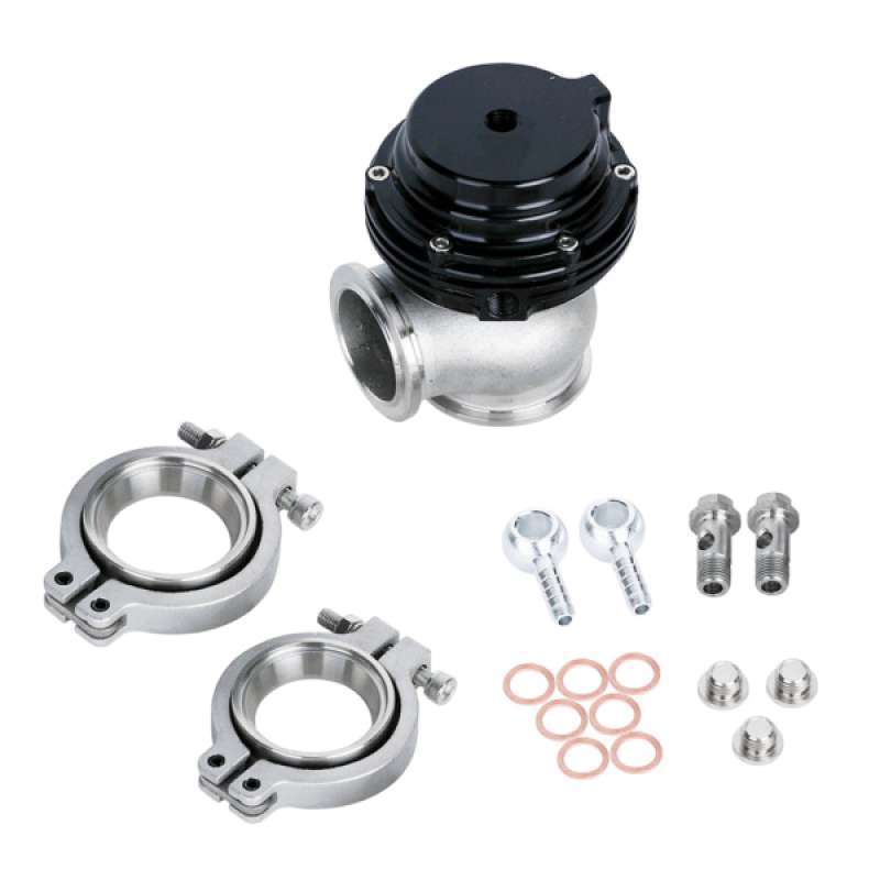 Promo 38mm Univerial Car Exhaust Wastegate Valve External Black Diskon
