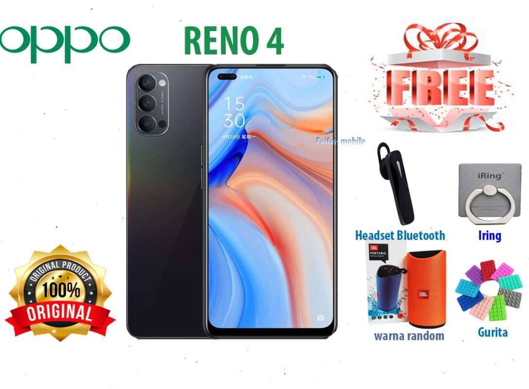 Jual Oppo Reno 4 Free gift Online April 2021 | Blibli