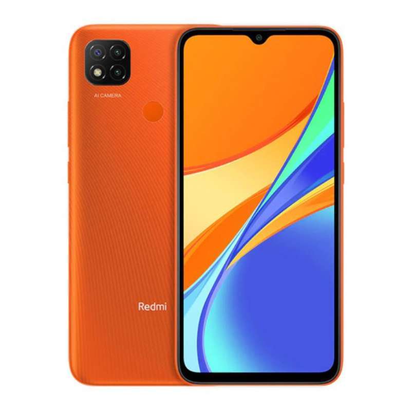 Jual Xiaomi Redmi 9C Smartphone [3GB/ 32GB] - Sunrise Orange di Seller
