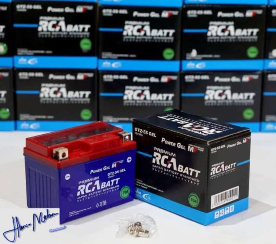 Promo Aki Motor Skywave RCA GTZ5S MTZ5S YTZ5S Gel 12V 5Ah Kering Diskon
