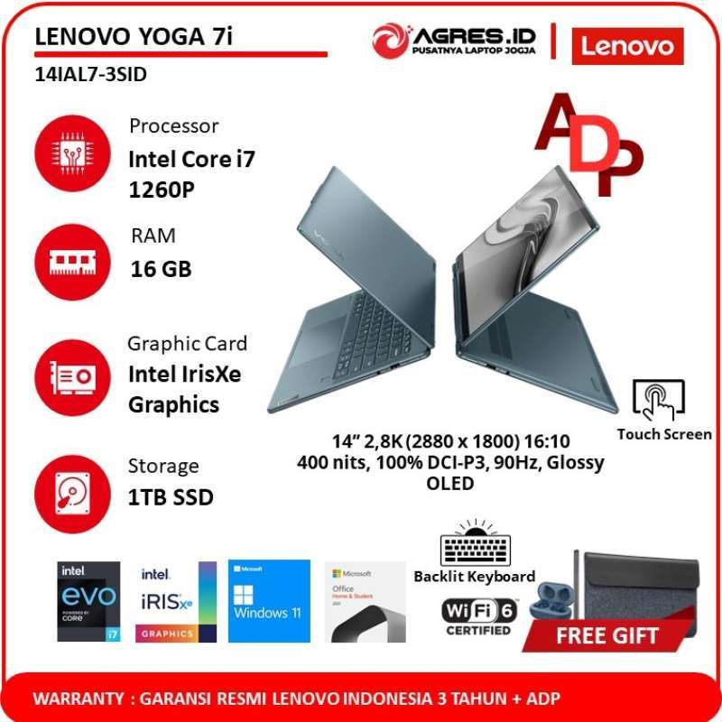 Review Lenovo Yoga 7i 14IAL7  2022 : Laptop EVO 2-in-1 Kelas Atas Yang Lebih Terjangkau