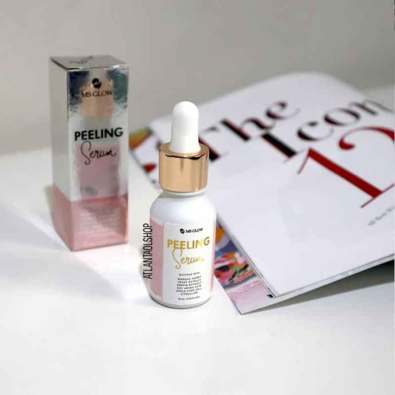 Jual MSGLOW PAKET Luminous dan Peeling Serum MS GLOW FREE