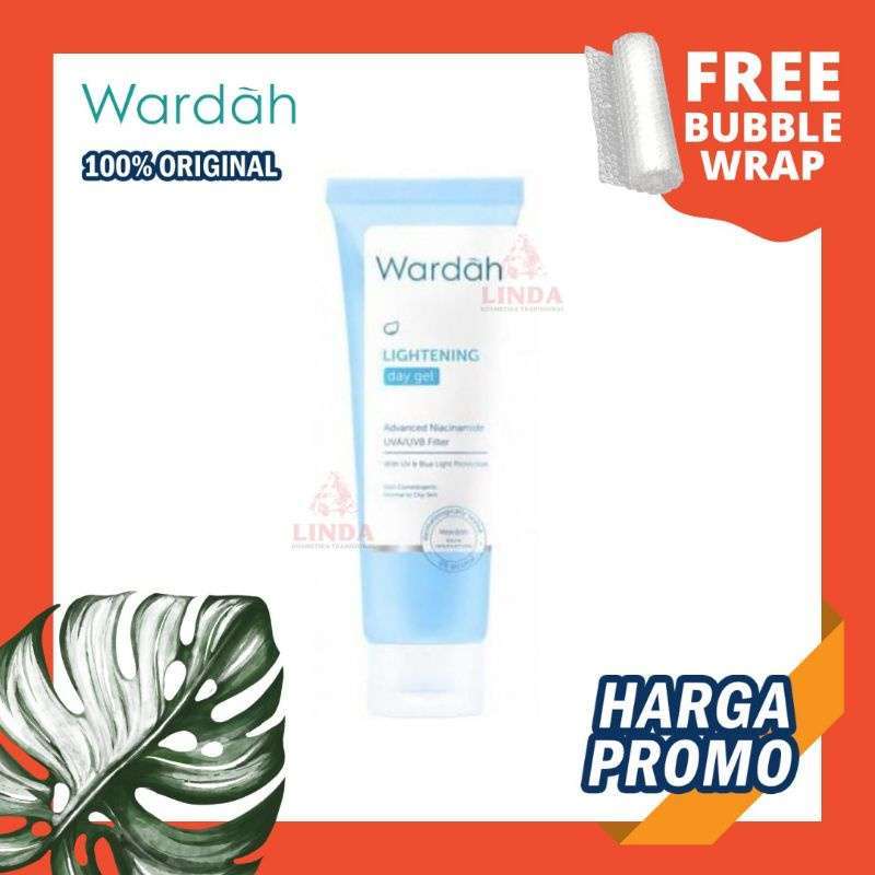 Jual Wardah Lightening Day Gel / Day Cream Tube 20ml Di Seller Linda