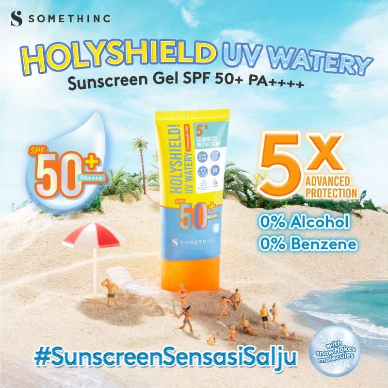 Jual Somethinc Holyshield! Uv Watery Sunscreen Gel Spf 50+ Pa++++ Di