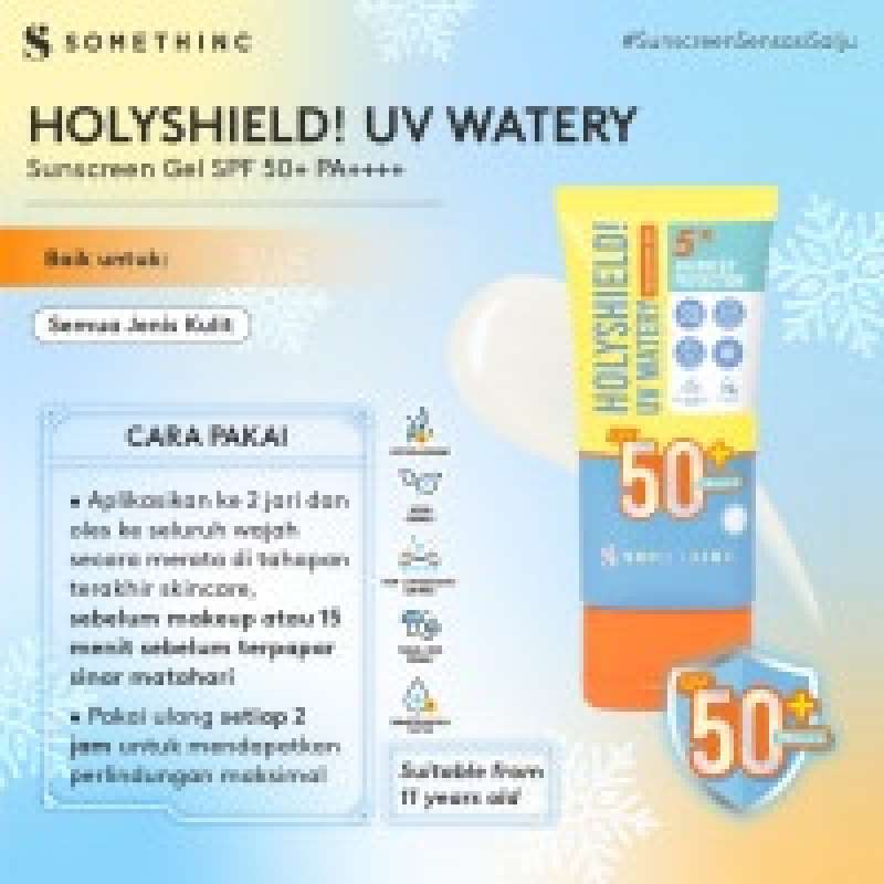 Jual Somethinc Holyshield! Uv Watery Sunscreen Gel Spf 50+ Pa++++ Di