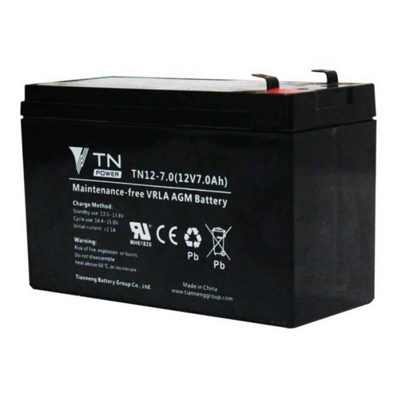 Promo Aki Baterai Mobil-Mobilan 12V 7Ah Zeus Vrla Tn Power Diskon 23%
