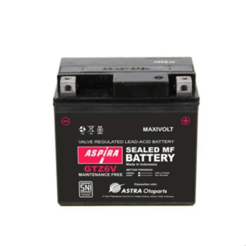 Promo Aki Kering Motor Vario New Beat Iss Aspira Mf Gtz6V New Nmax 2020