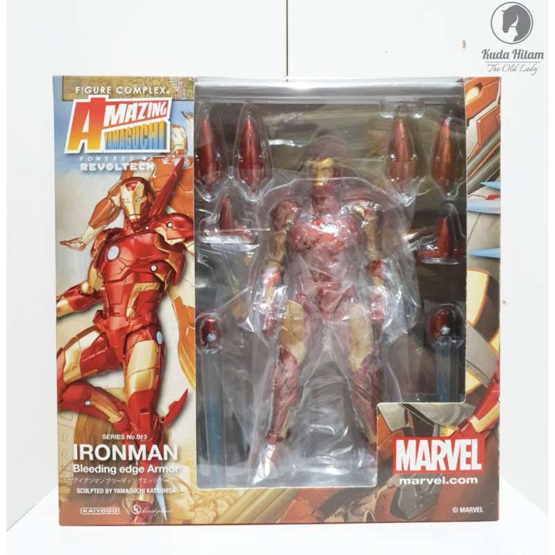 Jual Kaiyodo Figure Complex Amazing Yamaguchi Revoltech No.013 Iron Man