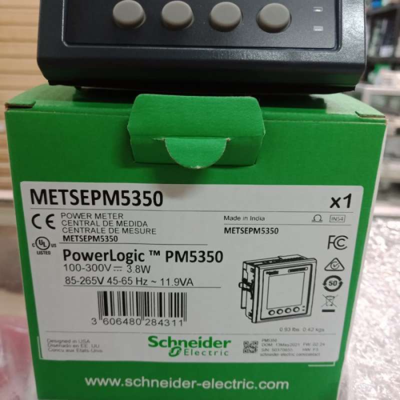 Promo Pm 5350 Power Meter Power Logic Metsepm5350 Pm5350 Schneider