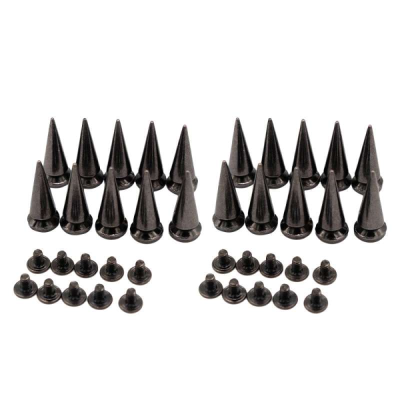 Smile Skull Rivet Stud Spike Metal Concho Rivets For Leather Craft DIY Bags Clothes Shoes Decor Sewing Accessories Retro Vintage