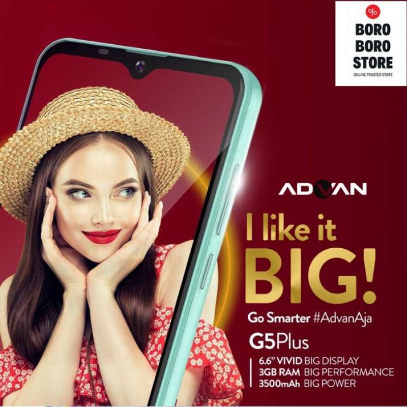 Promo NEW ADVAN G5 PLUS ram 3gb rom 32gb garansi resmi Advan Diskon 33% ...