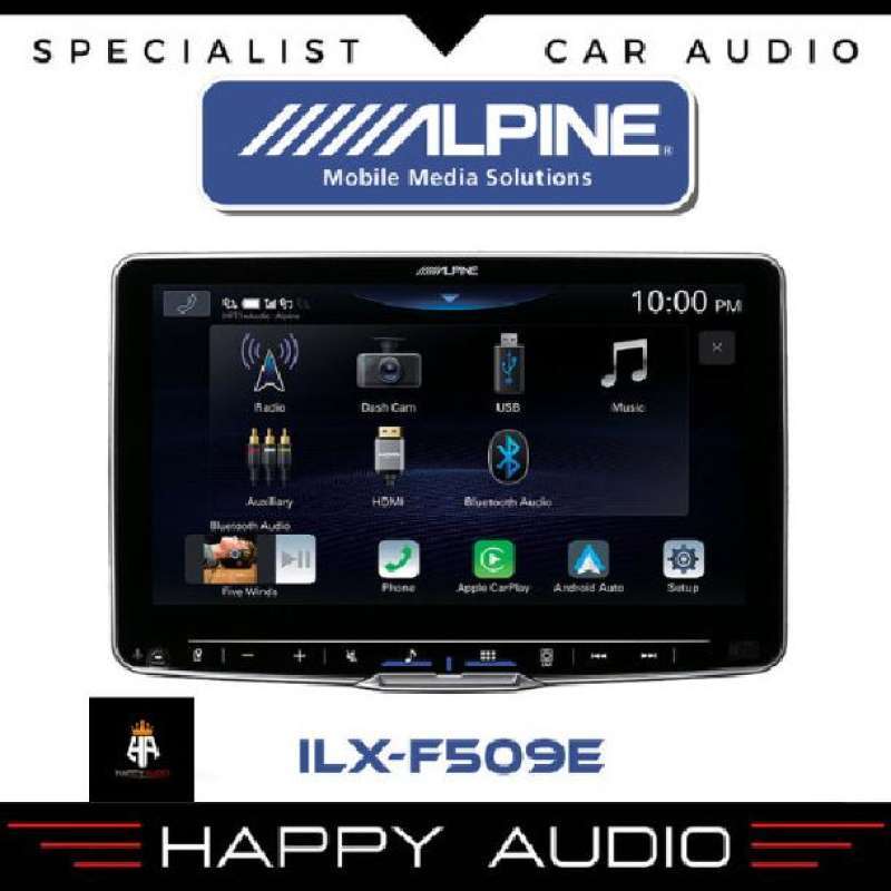 Jual Head Unit 9 Inch ALPINE iLXF509E APPLE CARPLAY WIRELESS ANDROID