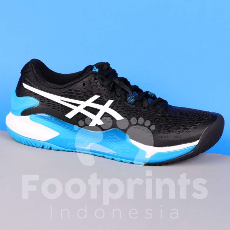 Jual Footprints Indonesia Sepatu Tenis Asics Gel Resolution 9 Black