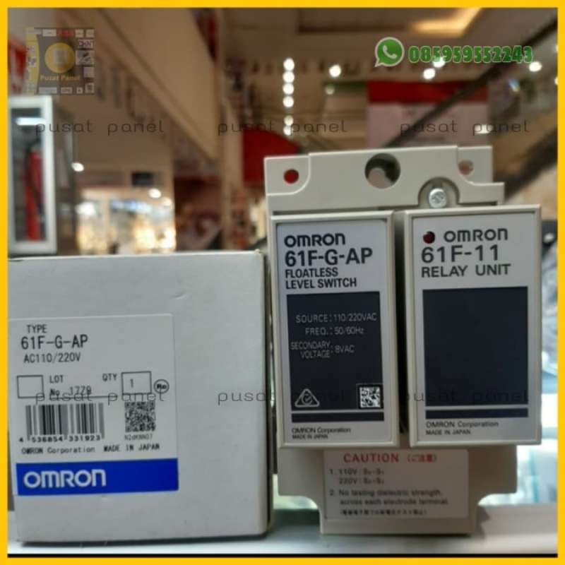 Promo FLOATLESS LEVEL SWITCH OMRON 61FGAP WLC OMRON 61FGAP ORIGINAL