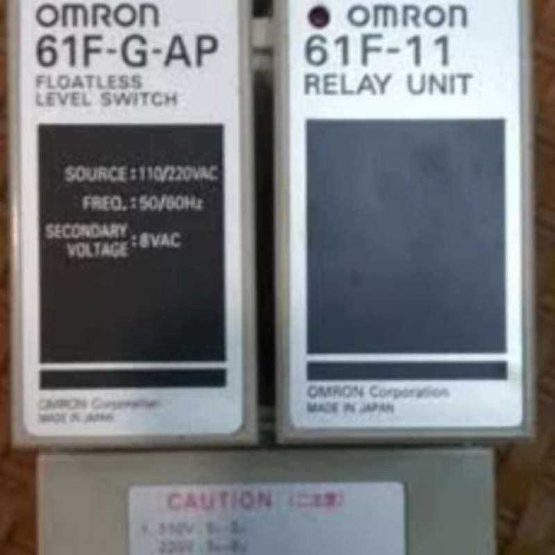 Promo OMRON FLOATLESS LEVEL SWITCH 61FGAP 110/220 VAC Diskon 33 di