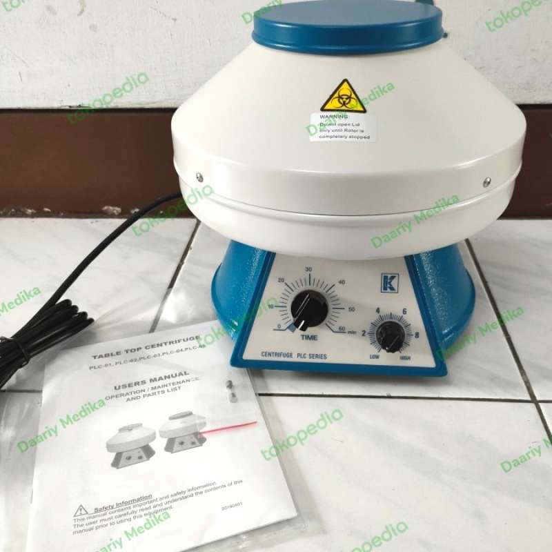 Promo CENTRIFUGE GEMMY PLC 05 12 HOLE / CENTRIFUGE GEMMY Diskon 33 di Seller Umar Store Tick