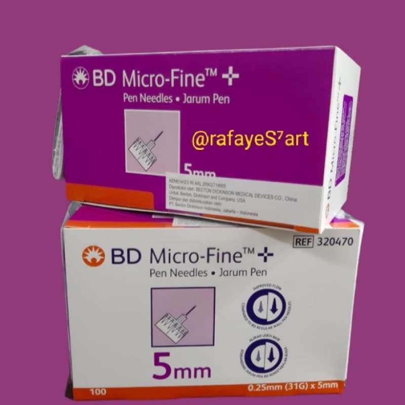 Promo JARUM INSULIN PEN NEEDLE BD MICRO FINE 5 MM 31 G Diskon 33 di