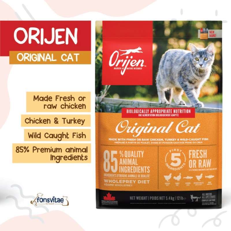 Promo ORIJEN CAT & KITTEN 5,4KG Diskon 33 di Seller Nea Toko Tegal
