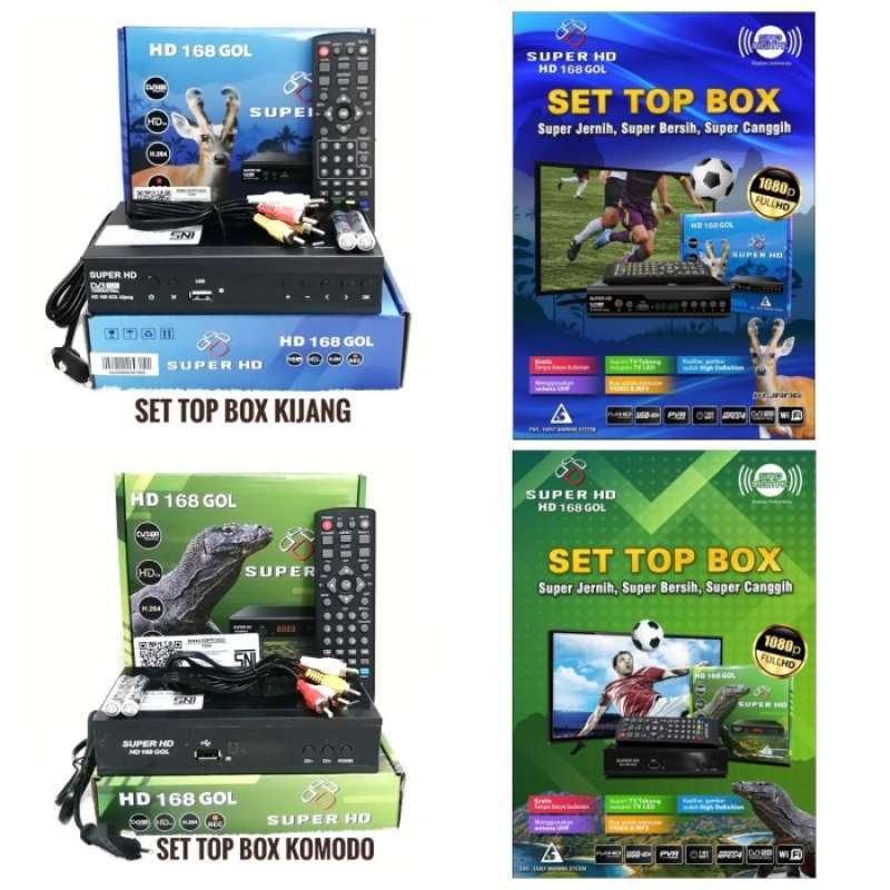 Jual SET TOP BOX ANTENA TV DIGITAL SET TOP BOX ANTENA TV di Seller