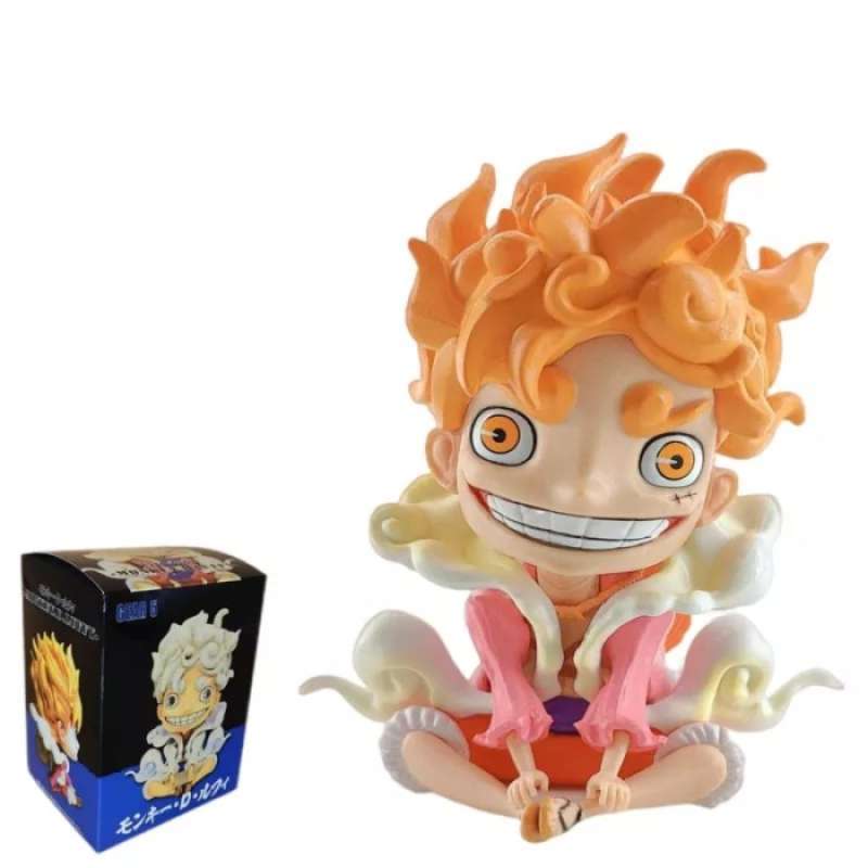 Promo ACTION FIGURE LUFFY GEAR 5 ANIME ONE PIECE LUFFY - TOCKO99 - 19cm ...