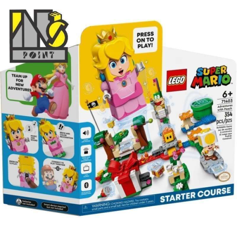 Promo LEGO 71403 Super Mario Adventures With Peach Starter Course promo-lego-71403-super-mario-adventures-with-peach-starter-course