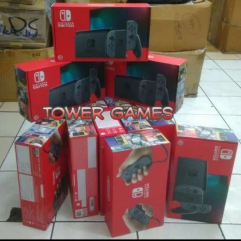 Promo Nintendo Switch V2 Hac 001 01 CFW 256GB FULL Games Gery Diskon 23