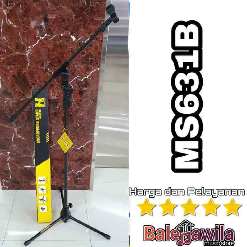 Promo Stand Mic Hercules MS631B ORIGINAL Hercules Stands MS631B EZ Grip